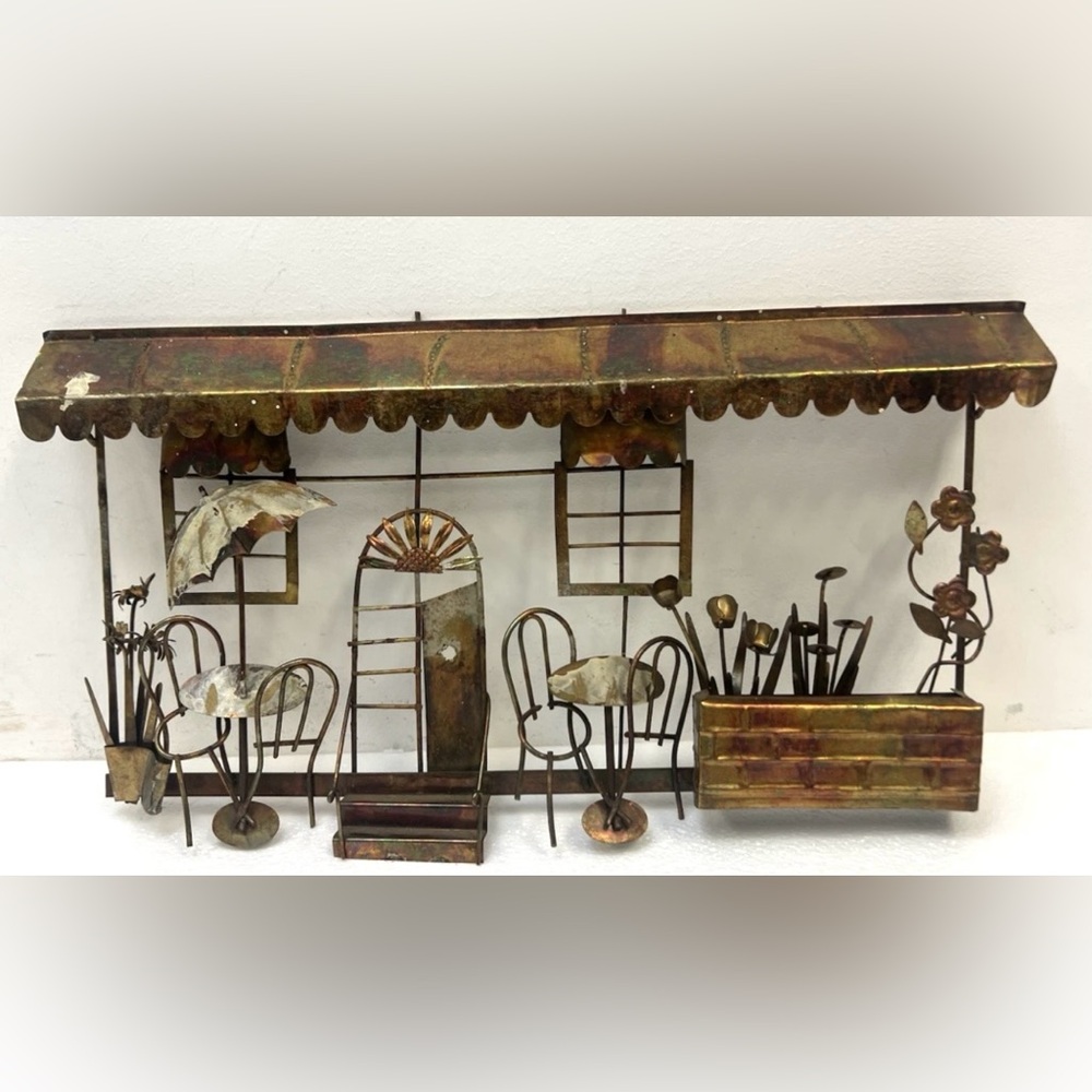 APEX (Hong Kong) Brass, Vintage Bistro / Sidewalk / Bar / Restaurant Art Scene…